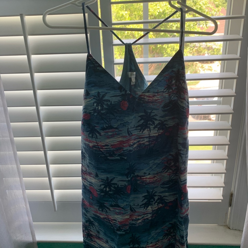 J Crew Carrie Hawaiian Mini Dress